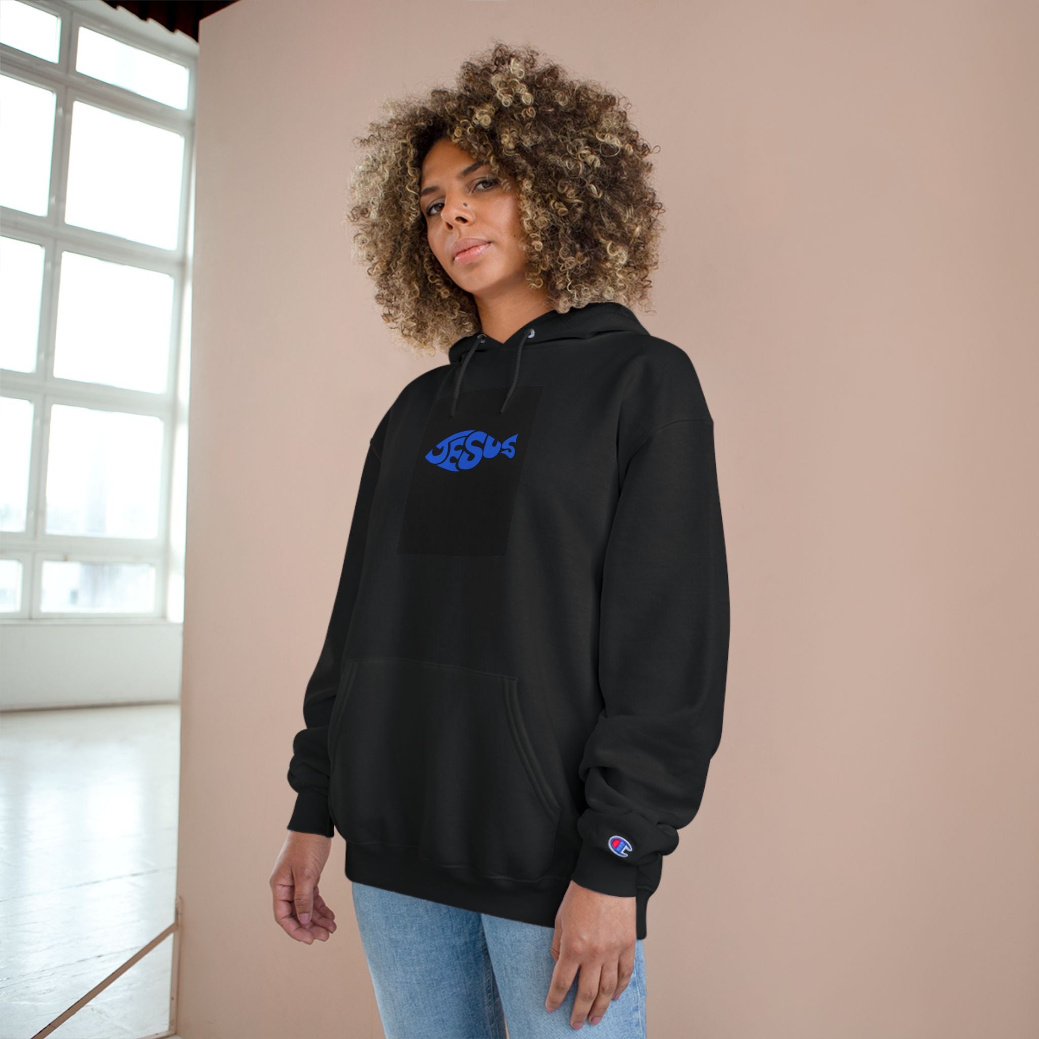 Jesus Fish Logo Hoodie | Christian Faith Apparel