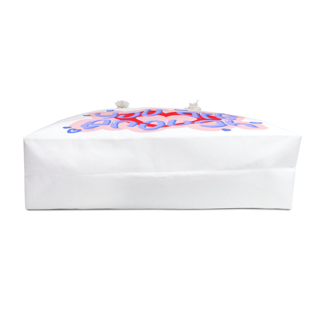 You Are Enough Weekender Bag — Motivational Travel Tote