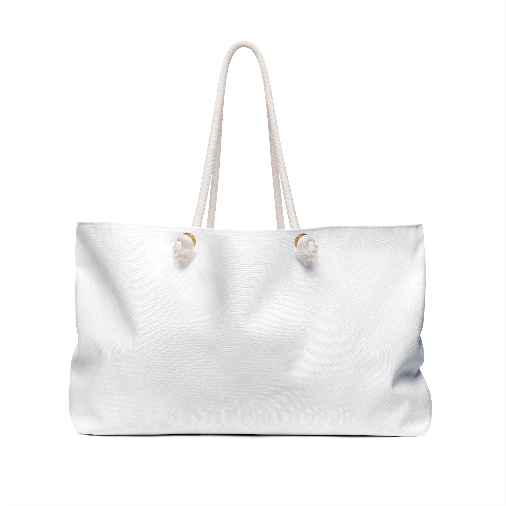 Weekender Bag — "Be Kind to Yourself" Canvas Travel Tote
