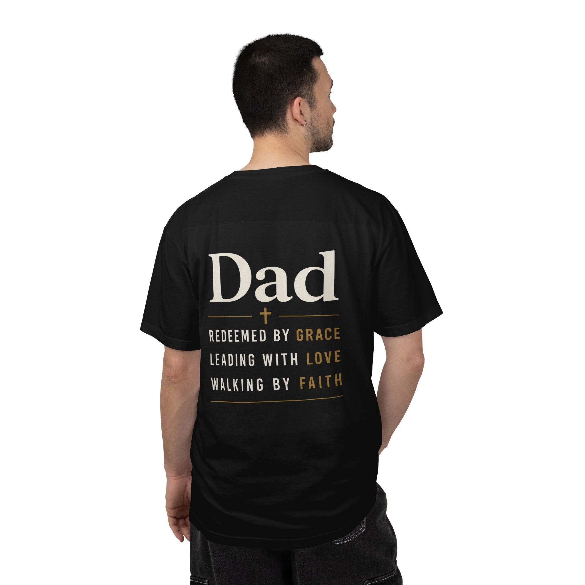 Thank You Dad for My Dad T-shirt | Dad Redeemed by Grace Faith Tee | Christian tee | Fathers Day gift |fathers day shirt