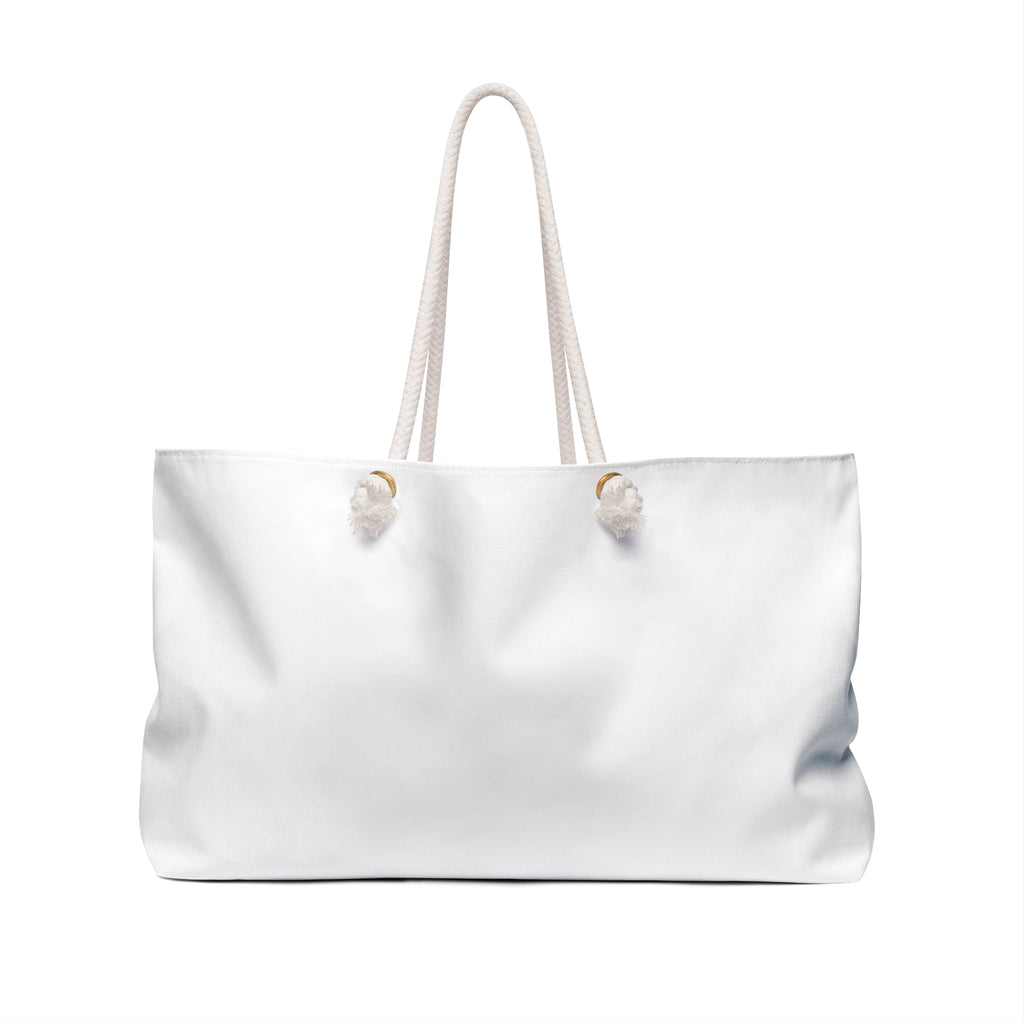 Weekender Bag — “It’s Okay to Feel Your Feelings” Pink Star Mental Health Tote
