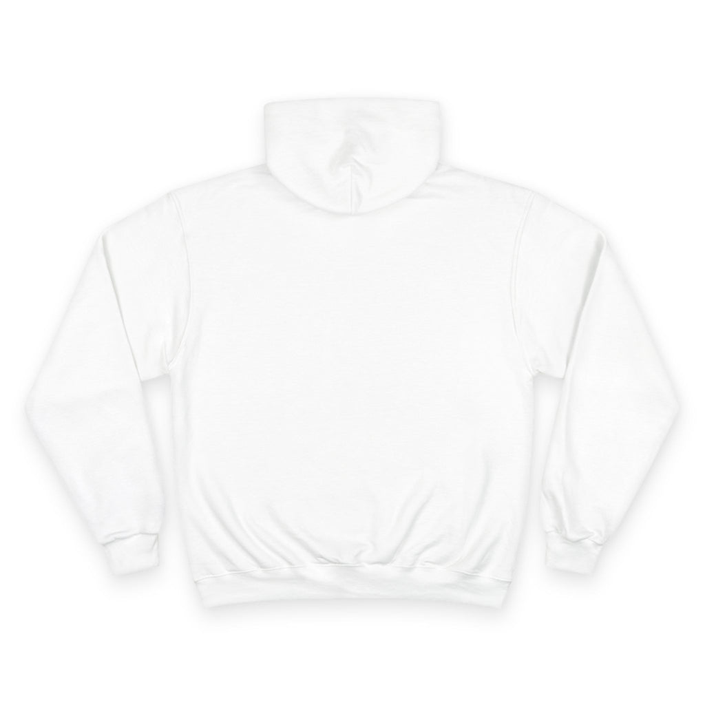 Jesus Fish Hoodie | Christian Faith Small Logo, White Pullover